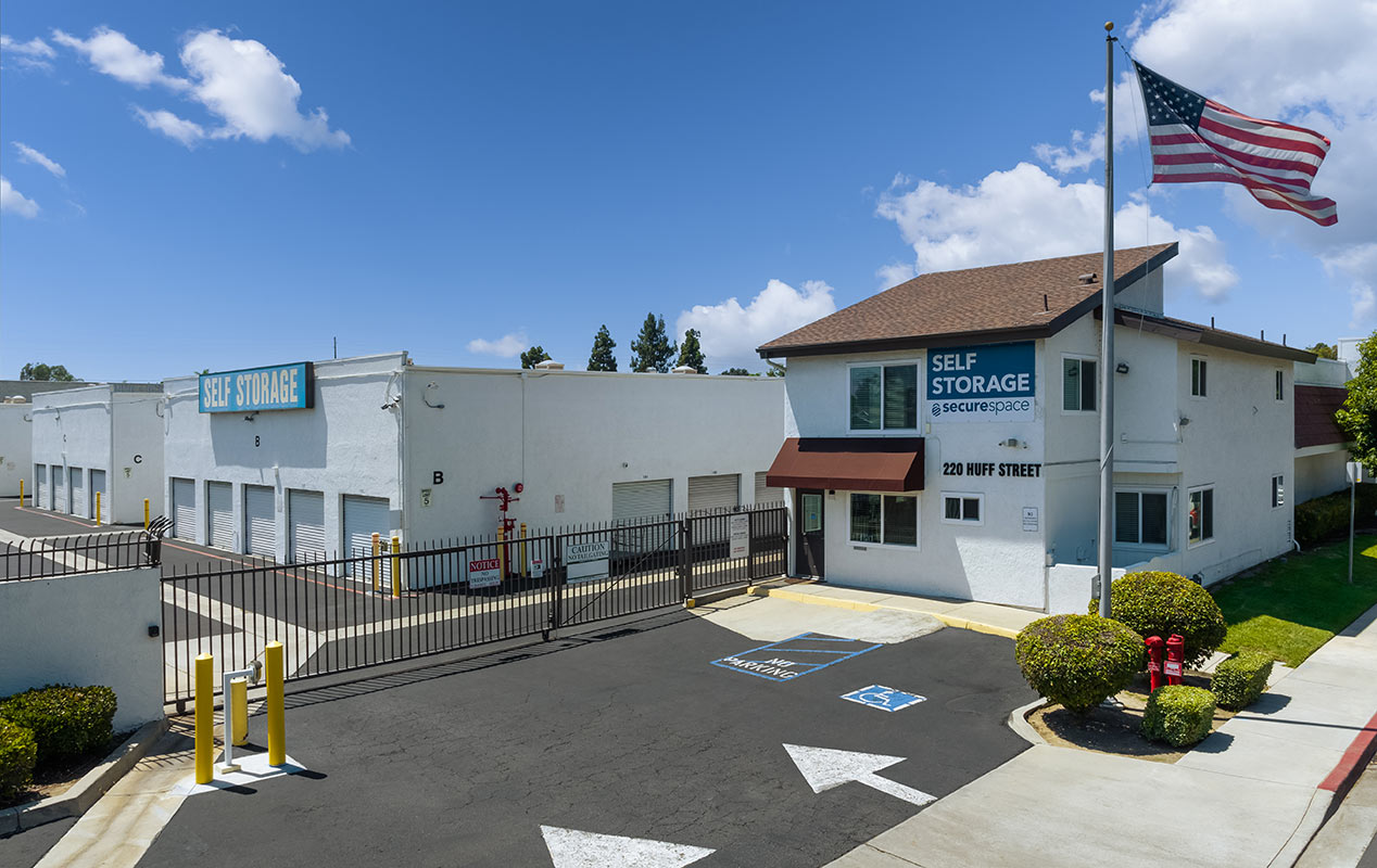 SecureSpace Self Storage in Vista, CA.