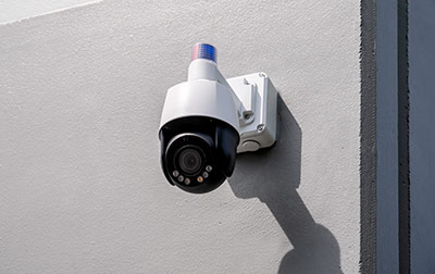 State of the art camera monitoring system.