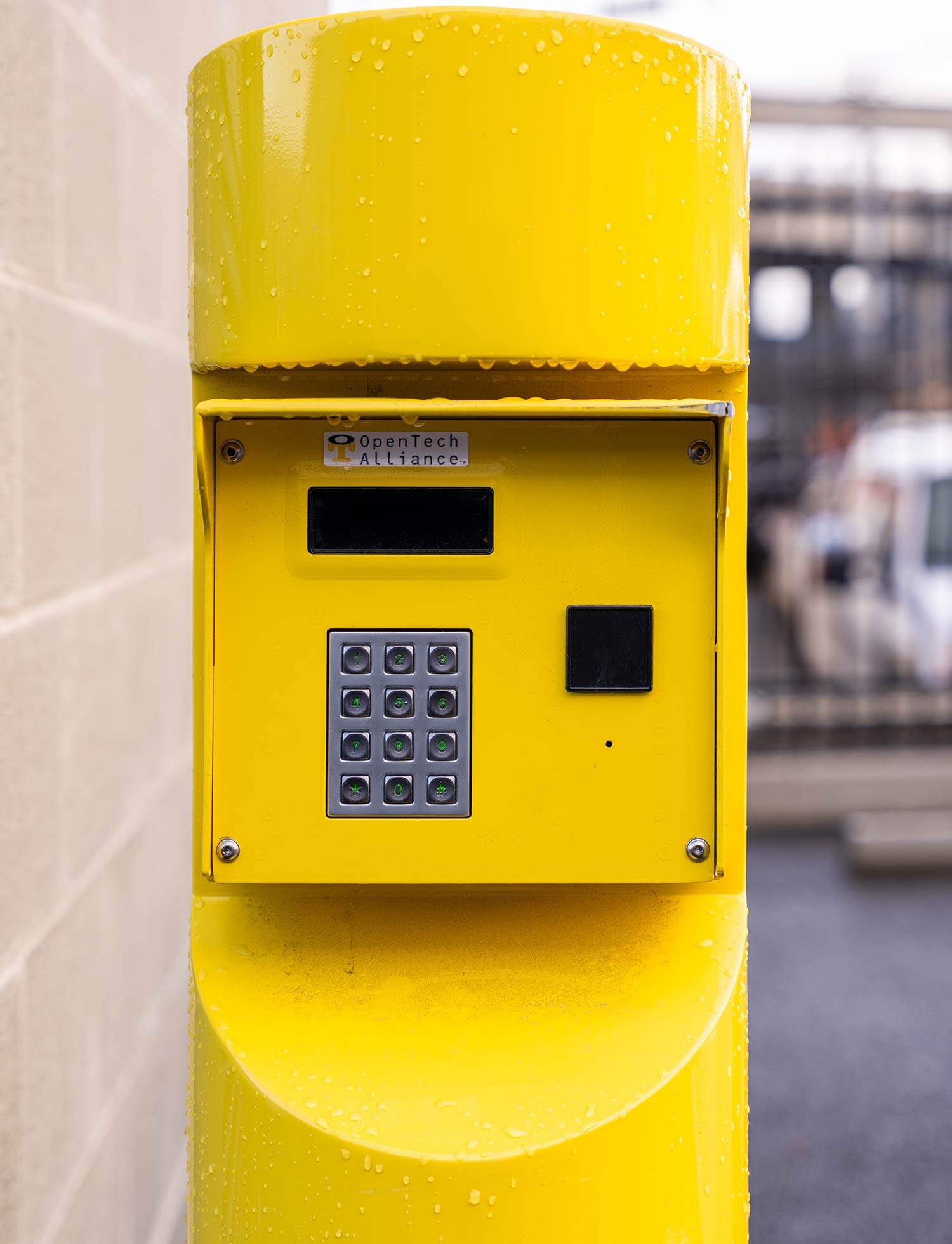 State of the art self-access security system.