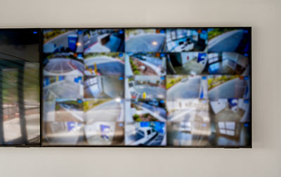 State of the art camera monitoring system.
