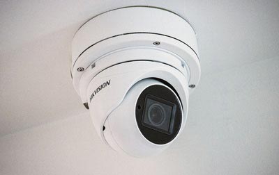 State of the art camera monitoring system.
