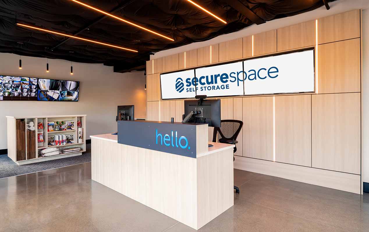 A welcoming lobby and workspace with free WiFi.