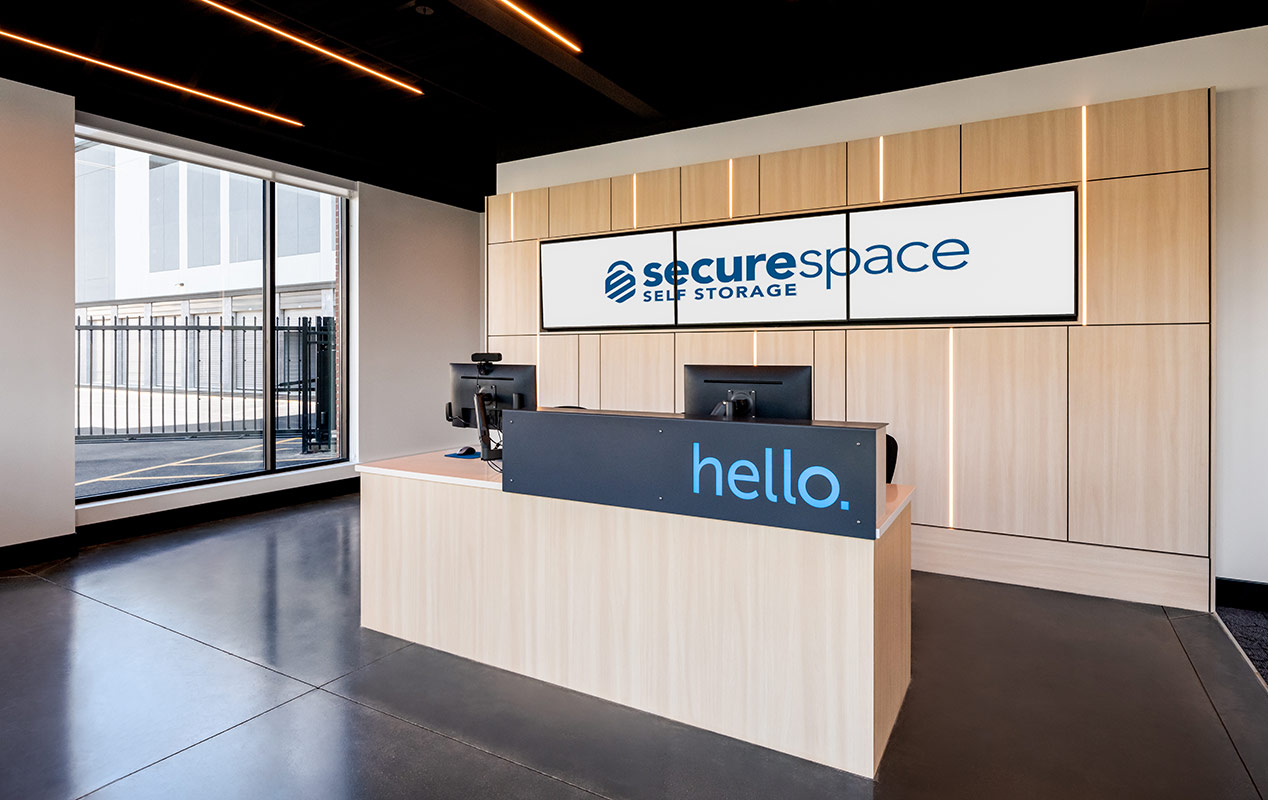 A welcoming lobby and workspace with free WiFi.