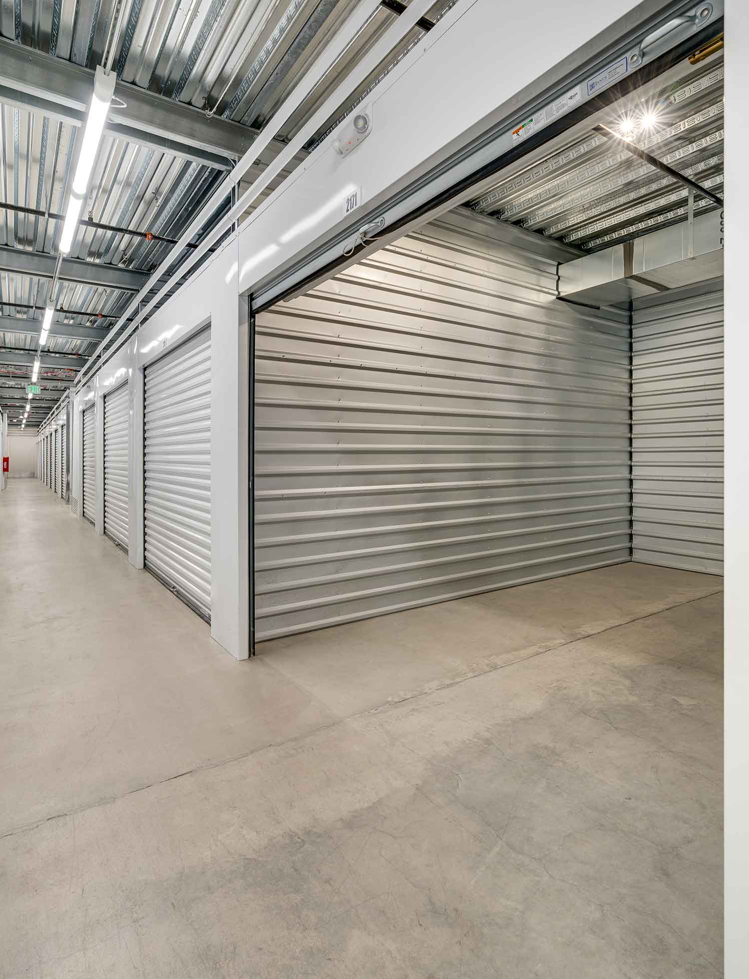 All indoor units are climate controlled.