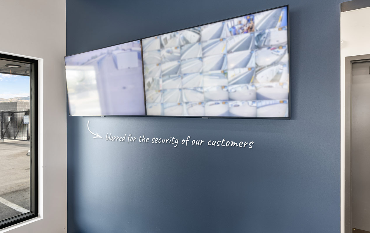 State of the art camera monitoring system.