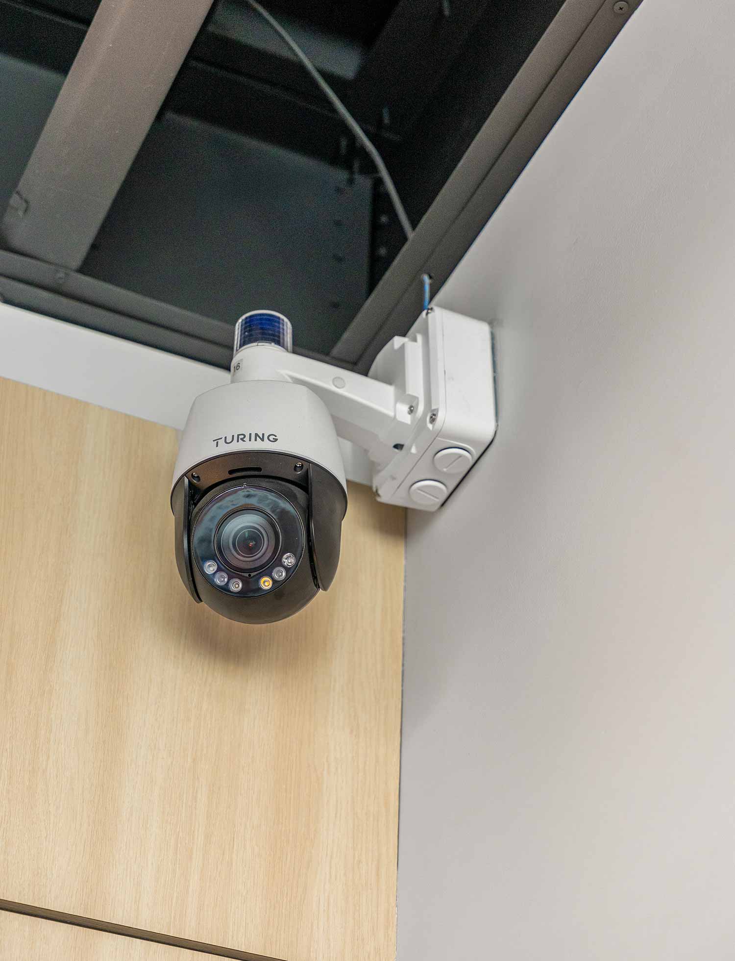 State of the art camera monitoring system.