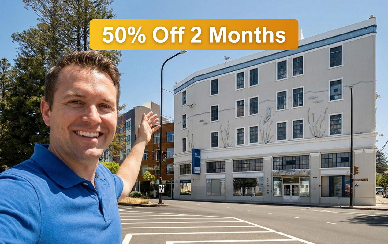 SecureSpace Self Storage in Berkeley, CA.