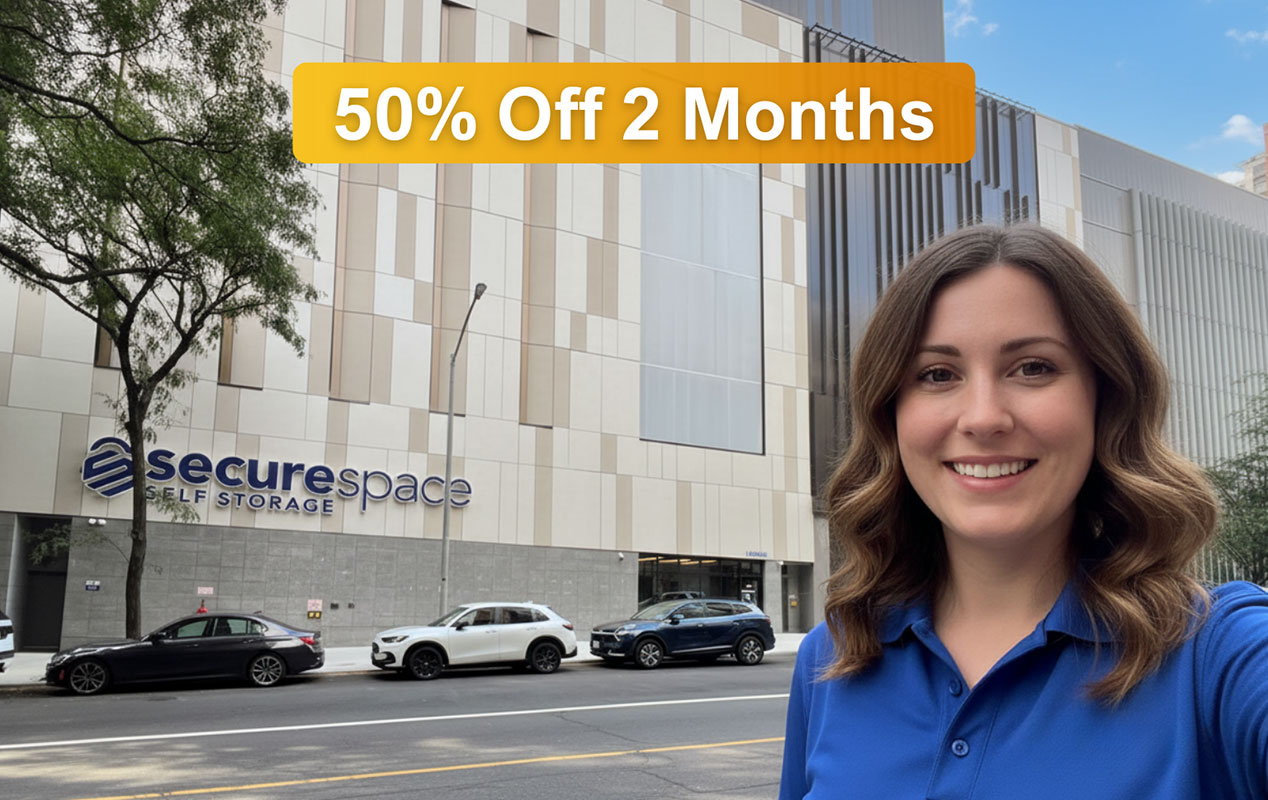 SecureSpace Self Storage in Manhattan, NY.