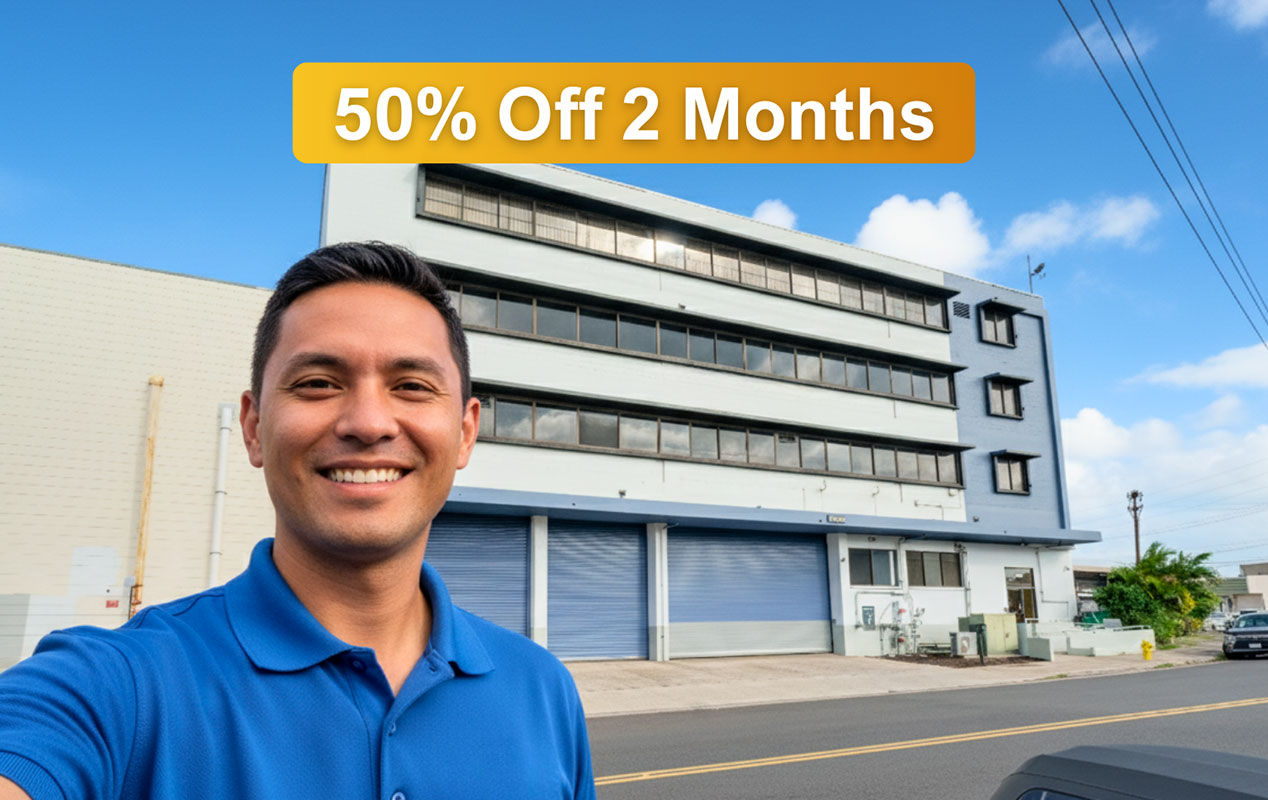 SecureSpace Self Storage in Waipahu, HI.