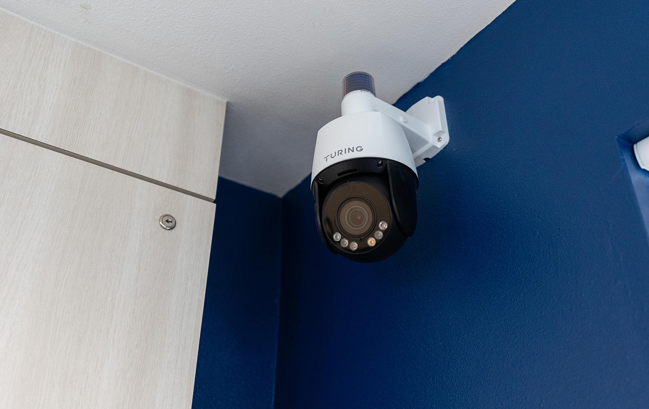 State of the art camera monitoring system.