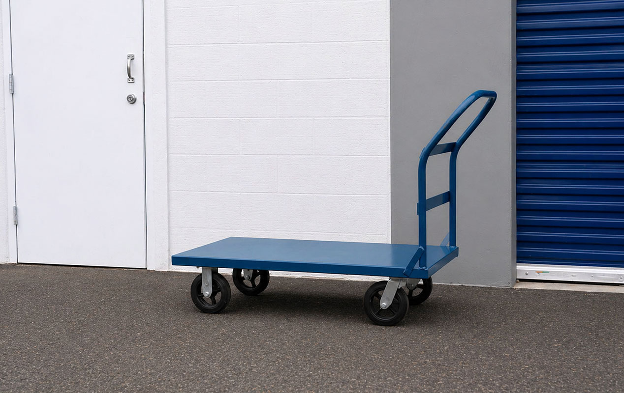 Moving carts that may be used free of charge.