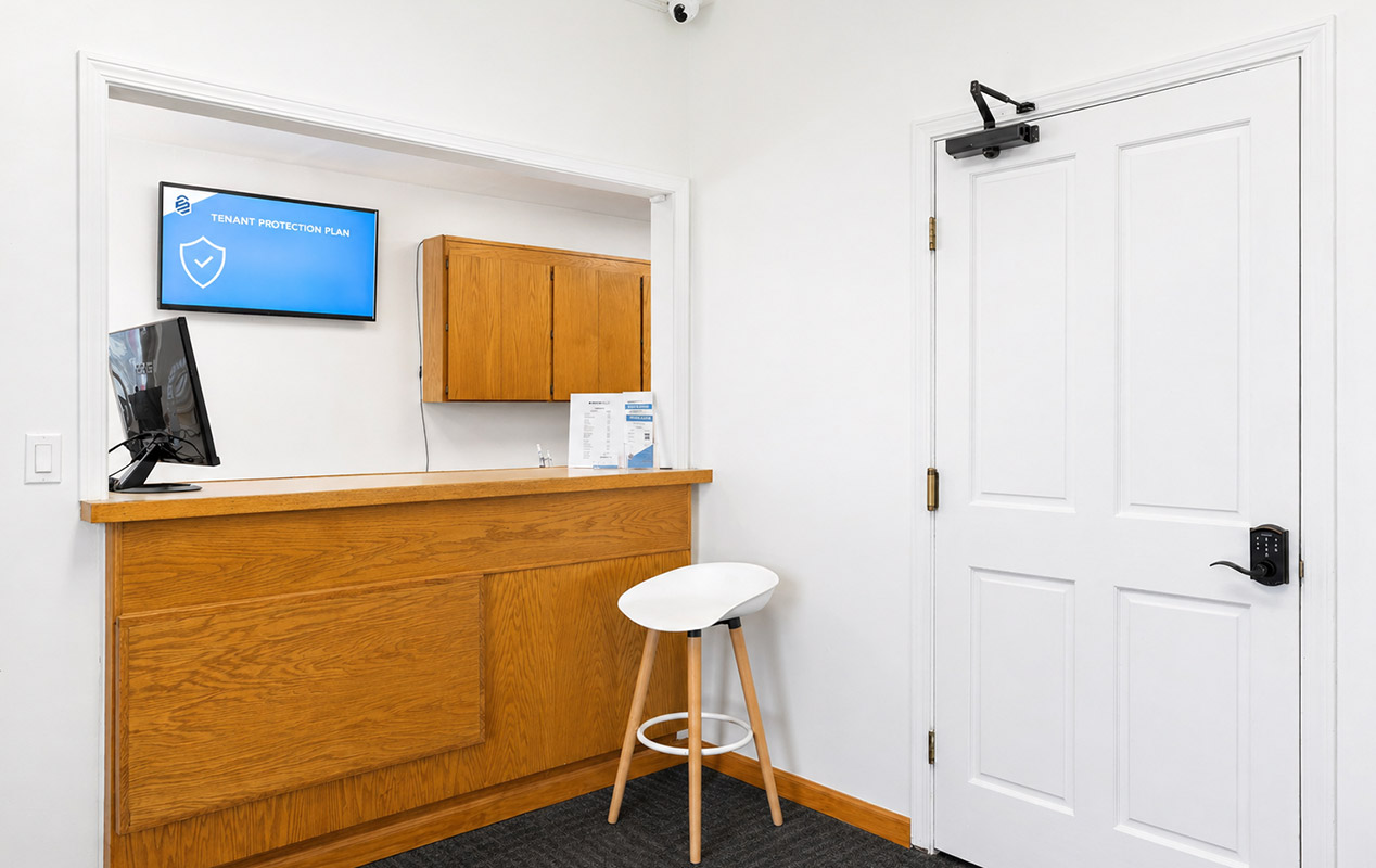A welcoming lobby and workspace.