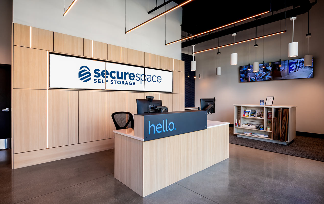 A welcoming lobby and workspace.