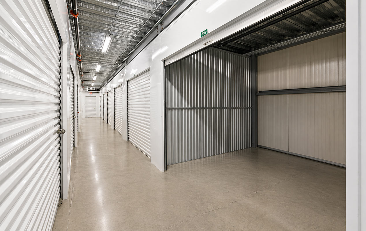 Indoor units are climate controlled.