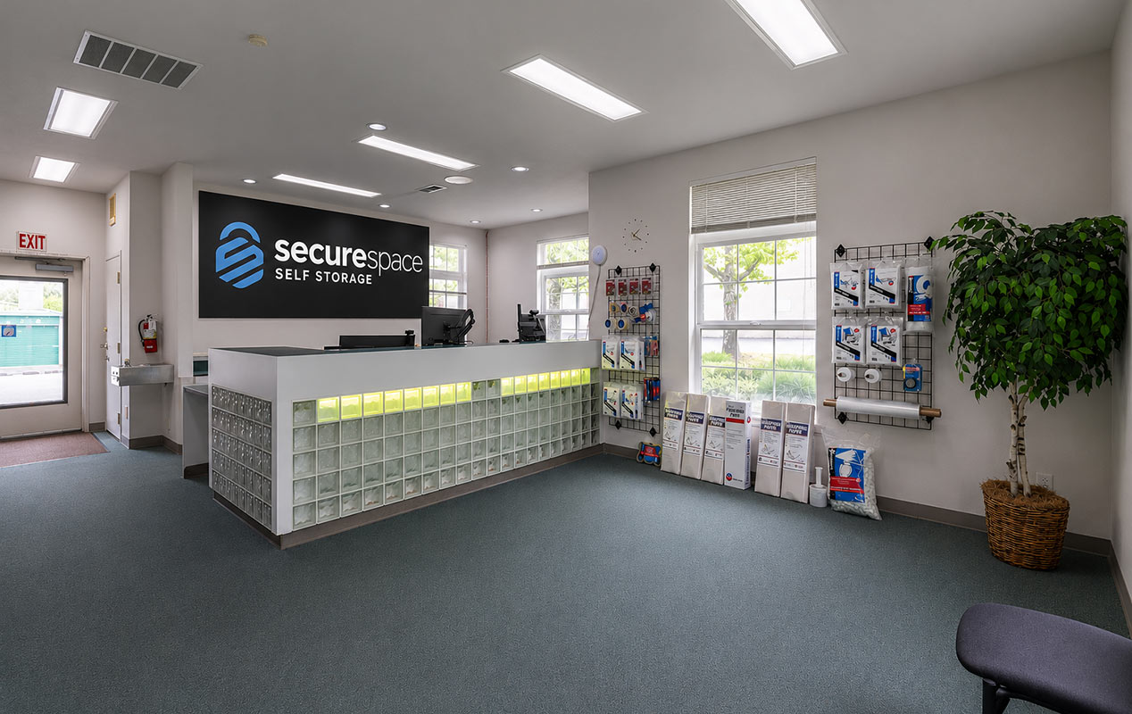 A welcoming lobby and workspace.