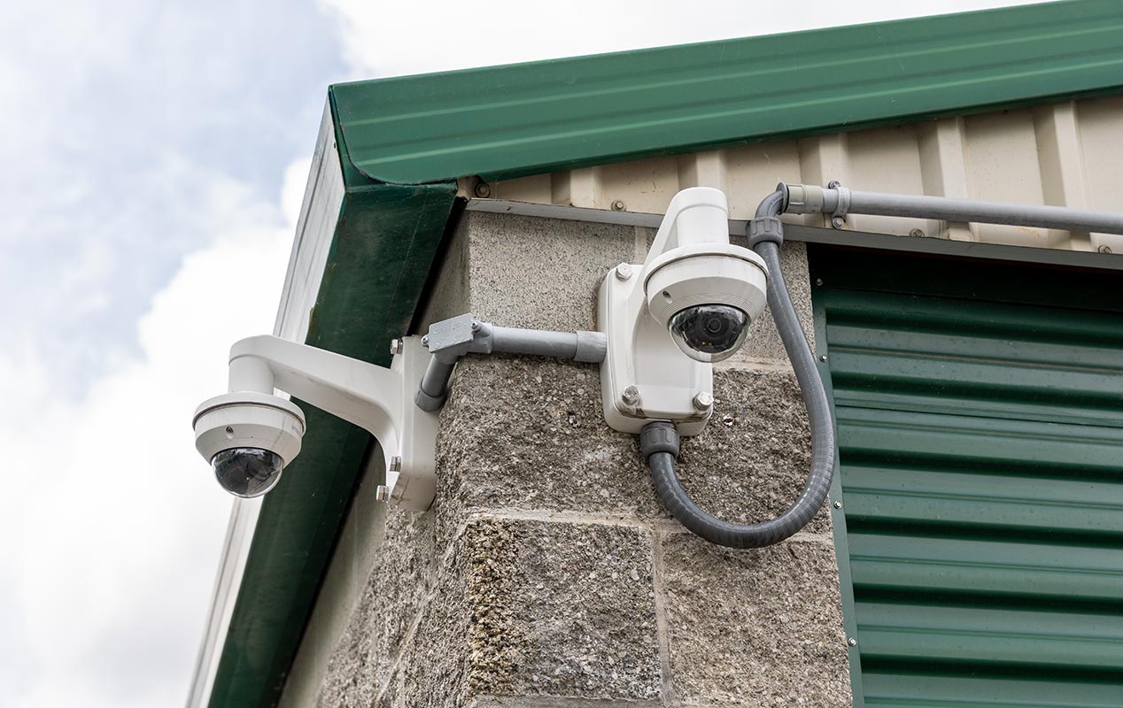 State of the art camera monitoring system.