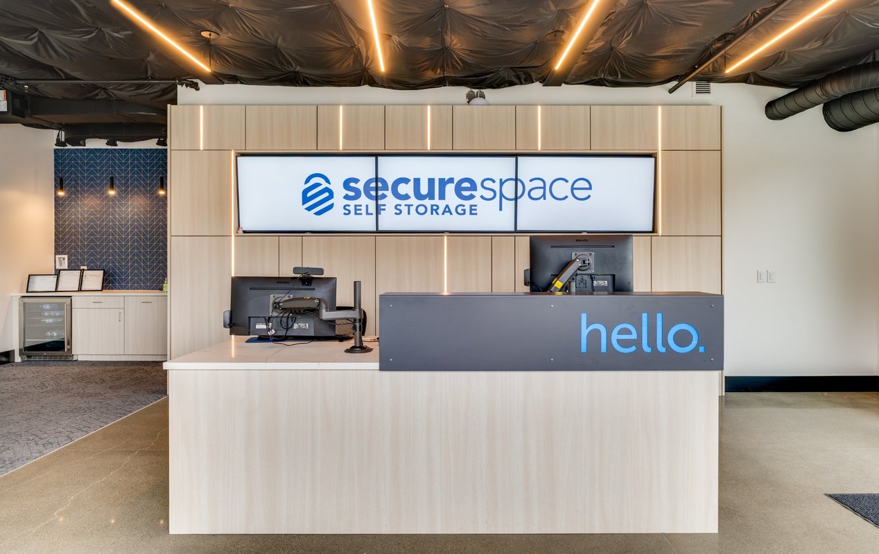 A welcoming lobby and workspace.