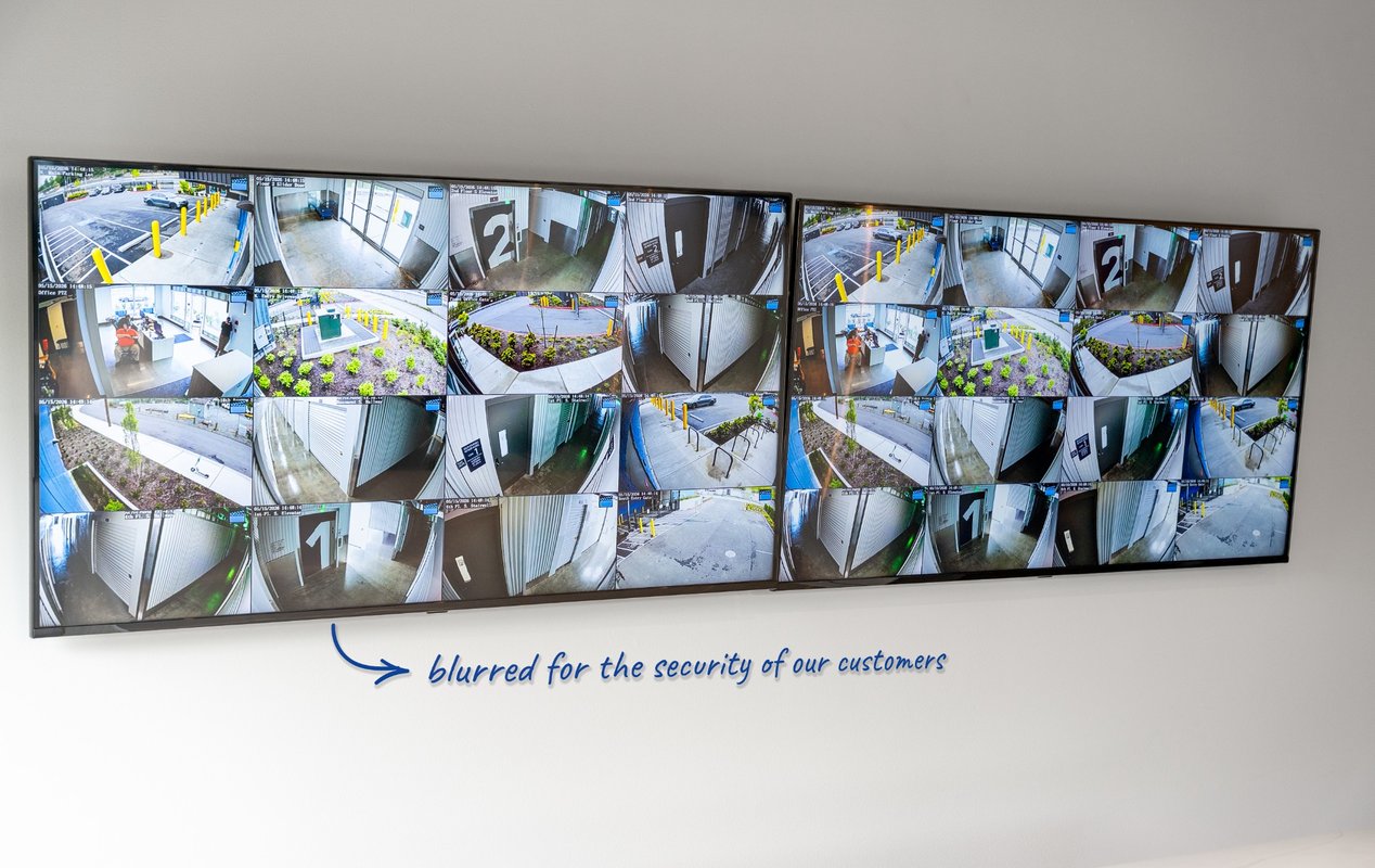 State of the art camera monitoring system.