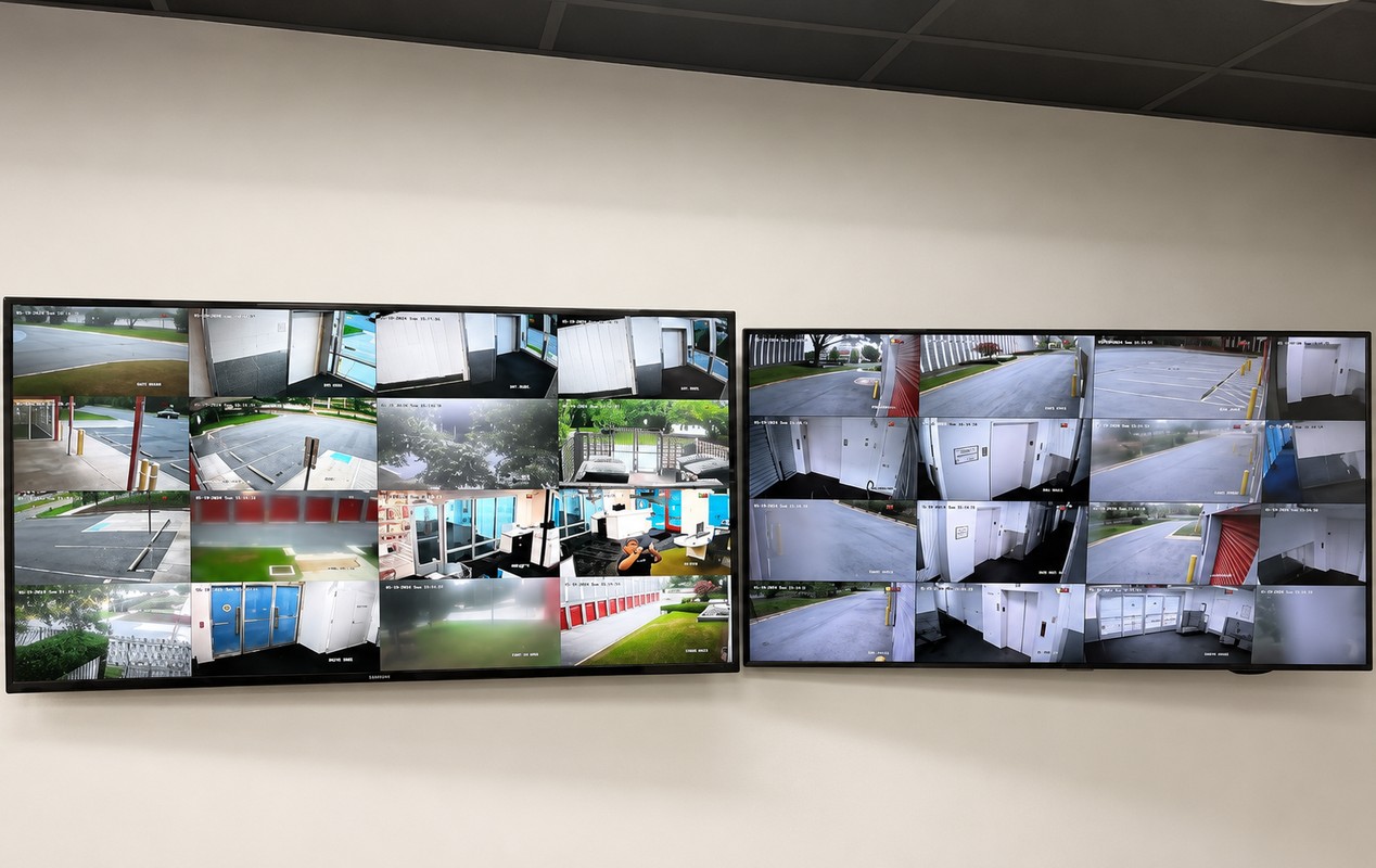 State of the art camera monitoring system.