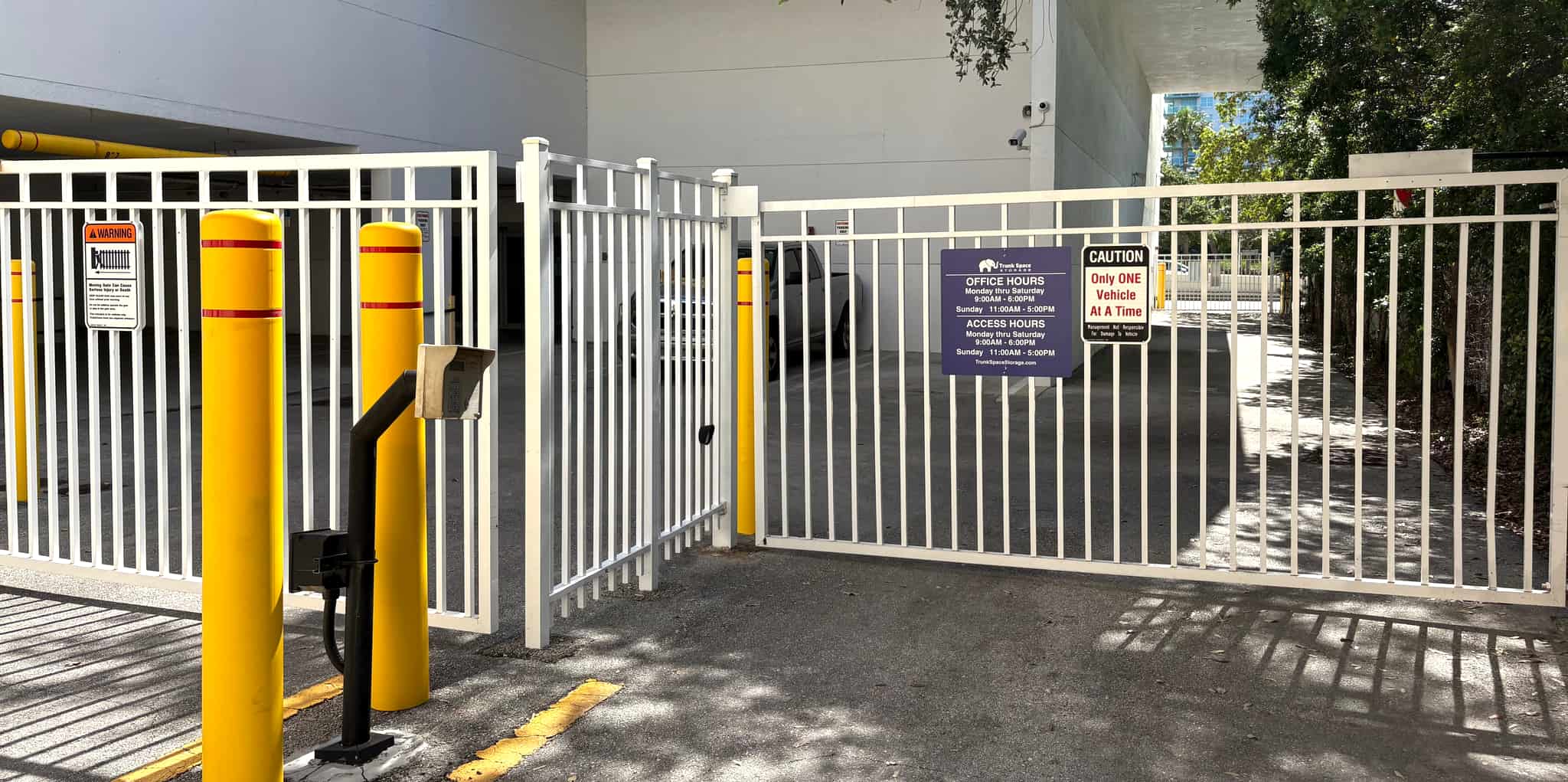 Secure Gated Access to Your Storage Unit