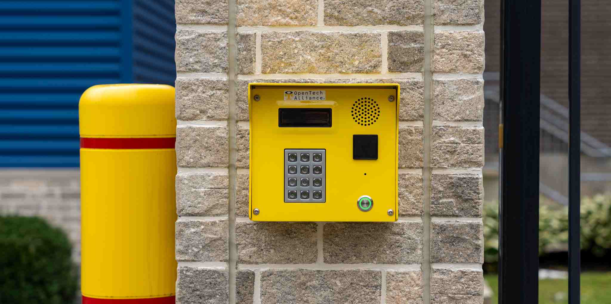 Keypad entry system at SecureSpace West Roxbury